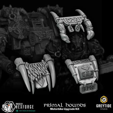 Primal Hounds - Motorbike Decorations