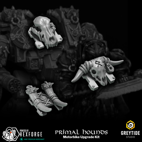 Primal Hounds - Motorbike Decorations