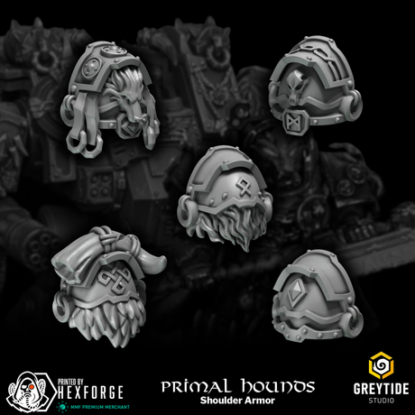 Primal Hounds - Shoulder Armor