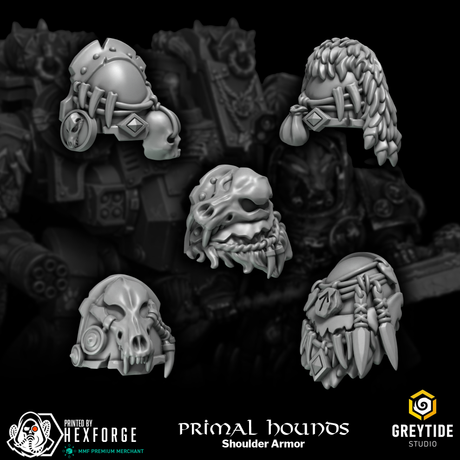 Primal Hounds - Shoulder Armor