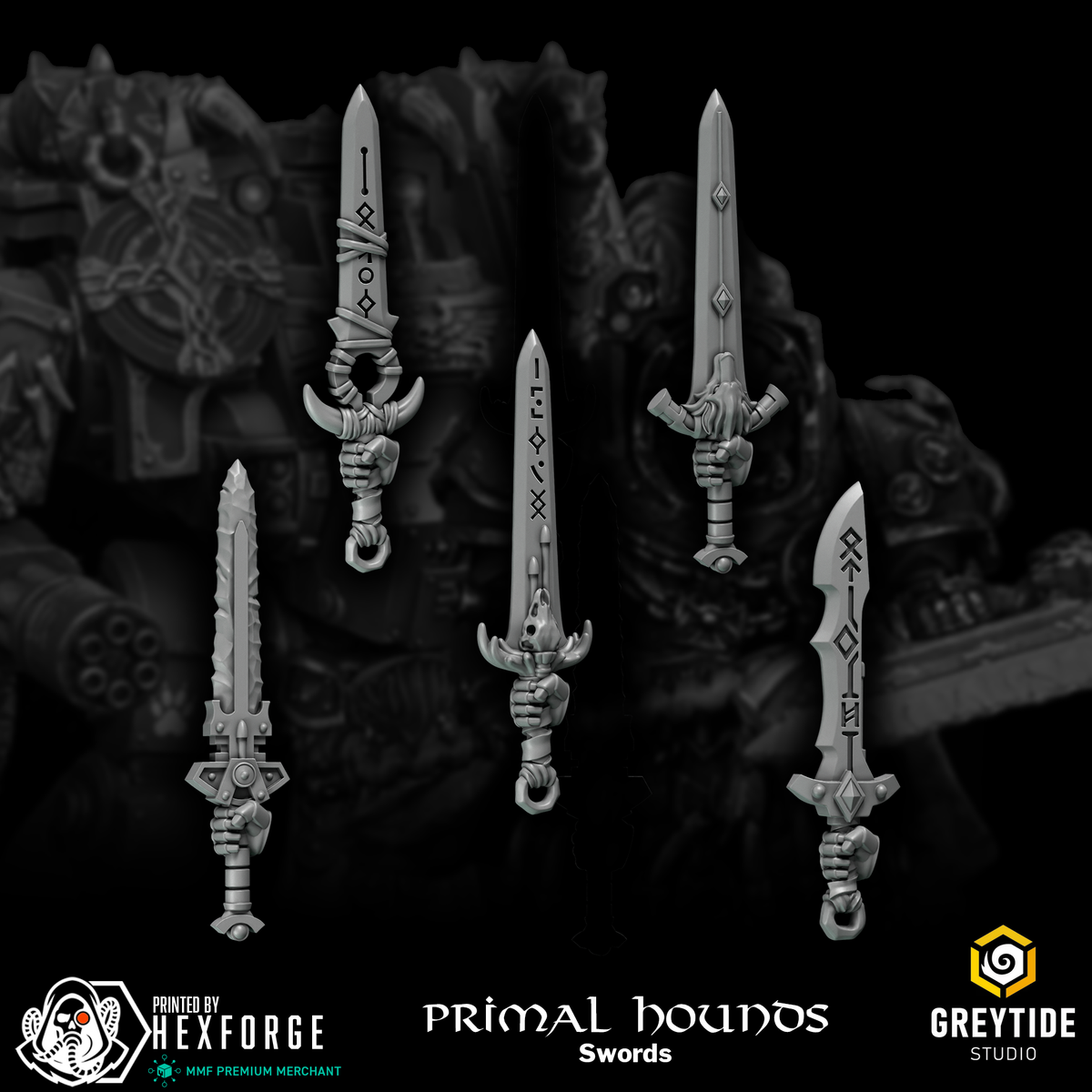 Primal Hounds - Swords