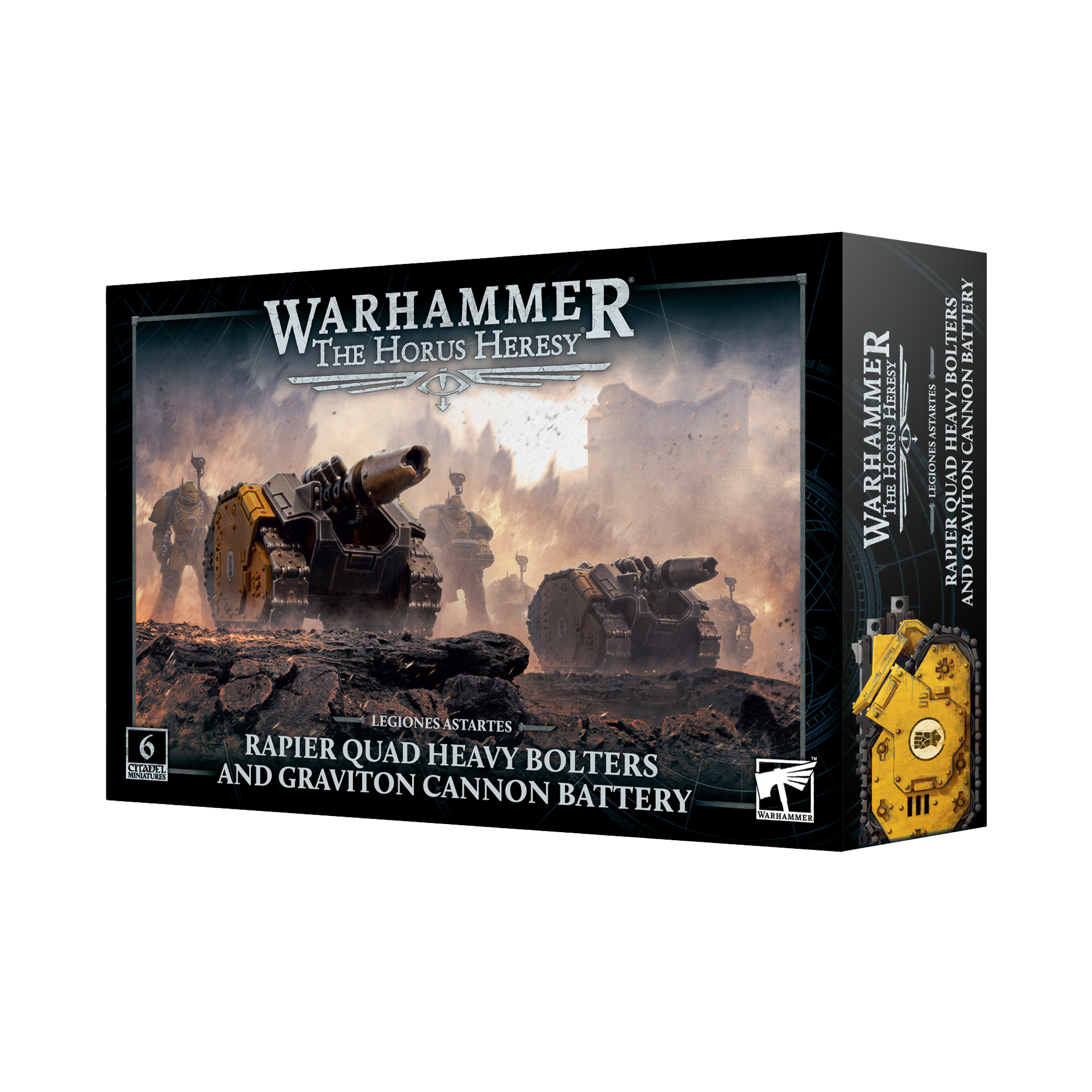 Rapier Quad Heavy Bolters and Graviton Cannon Battery