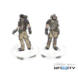Infinity 3D Markers: Hardcases (2x 25mm Camo -3, Decoy -1)