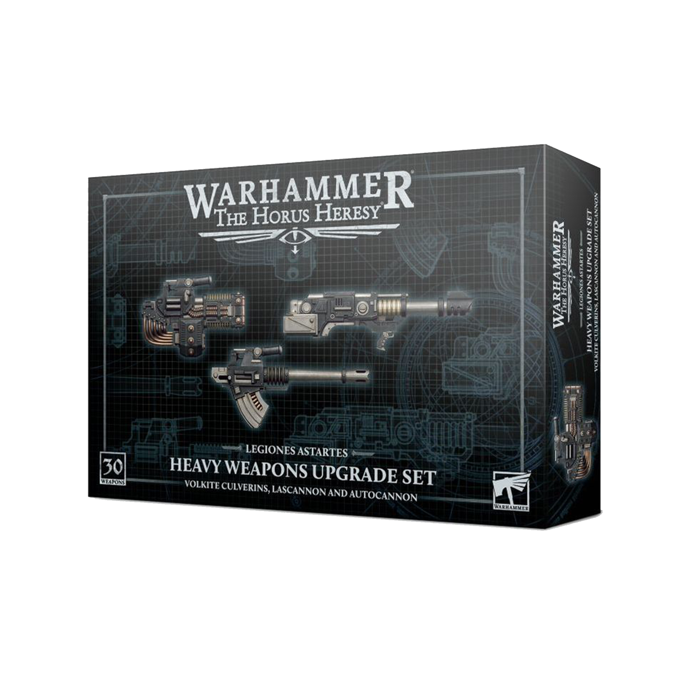 Heavy Weapons Upgrade Set - Volkite, Culverins, Lascannons, and Autocannons