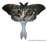 Trekell Luna Moth Panel - Wooden Painting Canvas