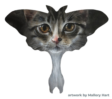 Trekell Luna Moth Panel - Wooden Painting Canvas