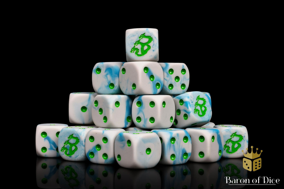 Hydra Dice - White Shadow