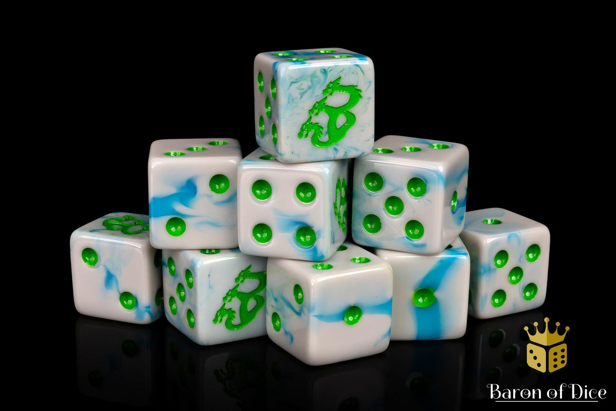 Hydra Dice - White Shadow