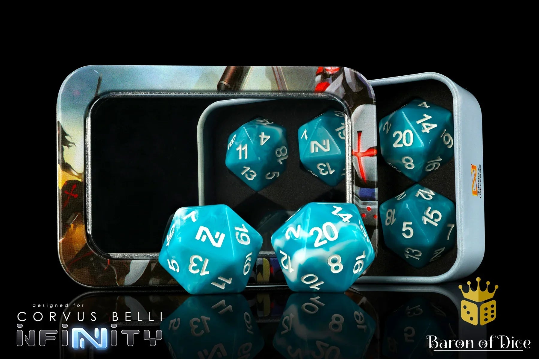 INFINITY: HYPERPOWER, DICE SET – Wargame Portal