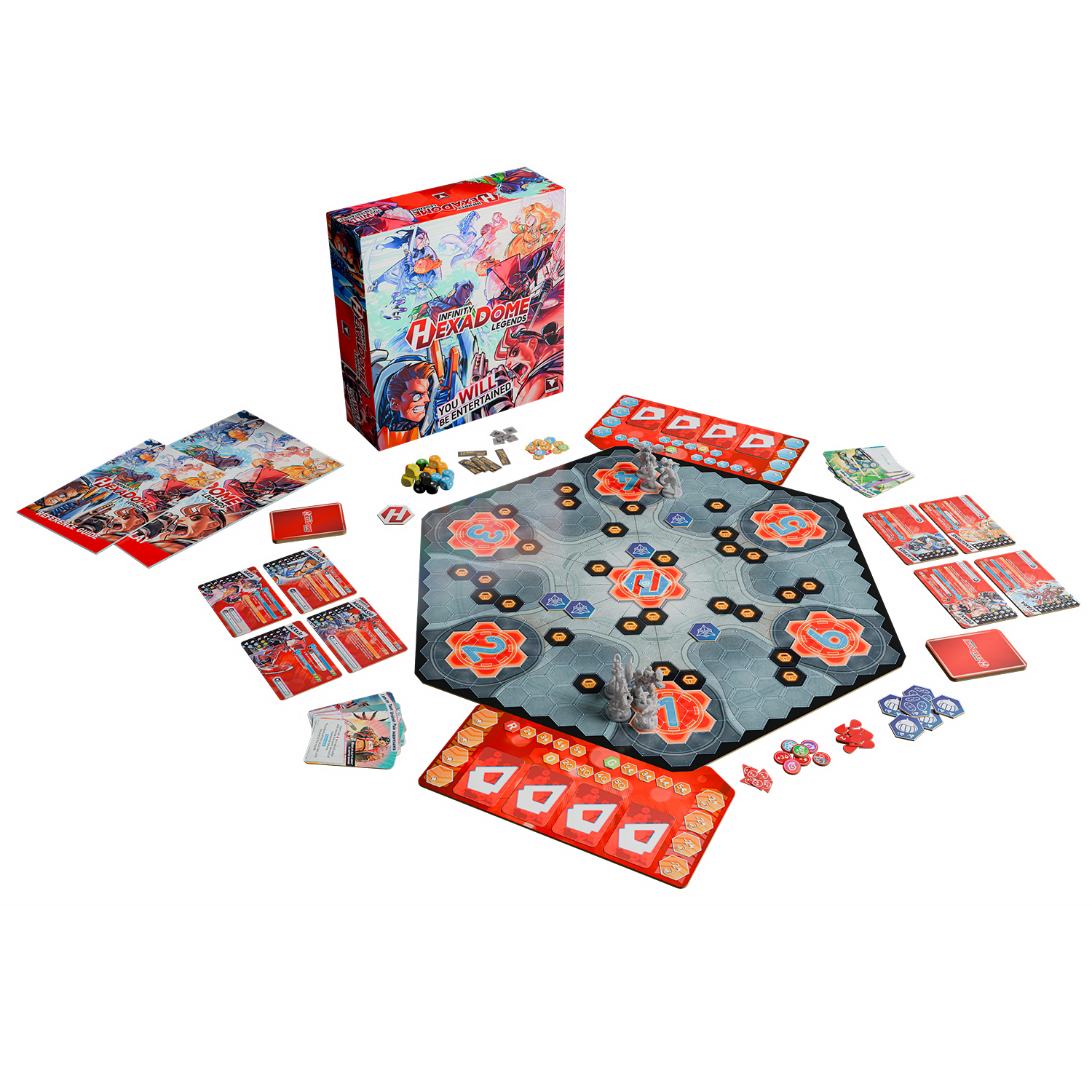 Infinity HexaDome Legends Core Box [AUGUST PRE-ORDER]