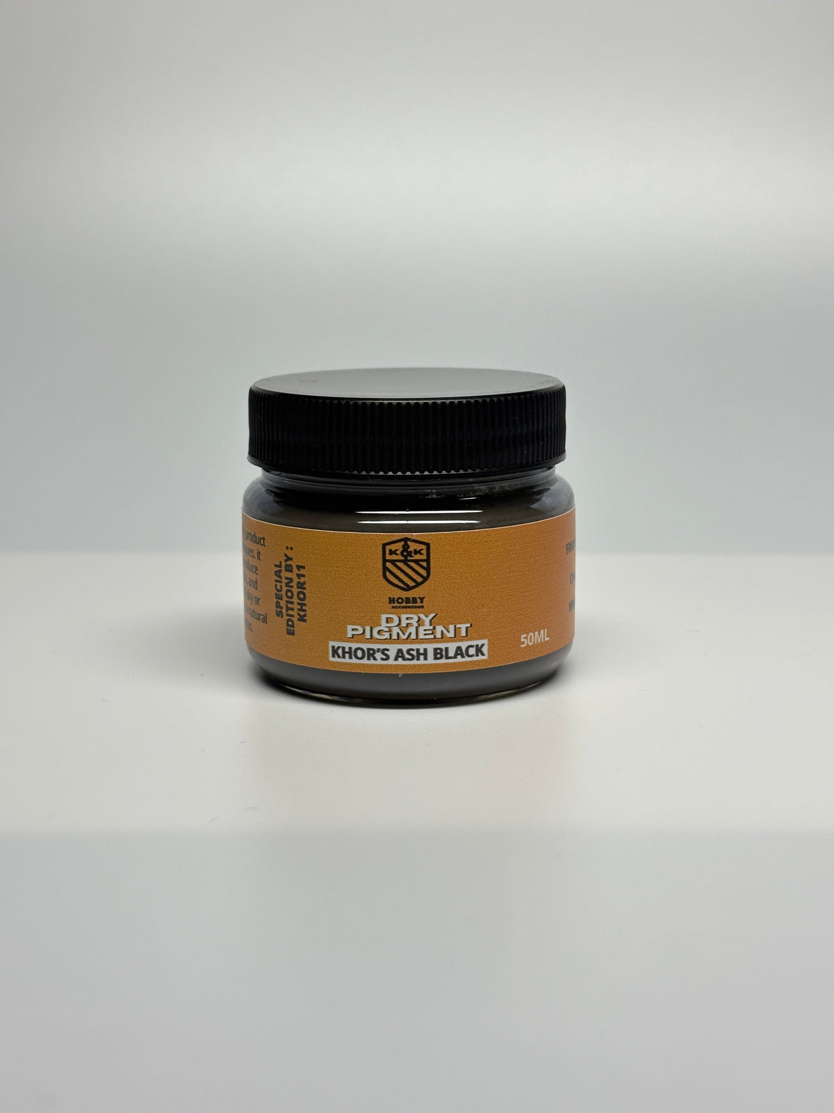 K&K Hobby | Basing Pigments | Khor Black