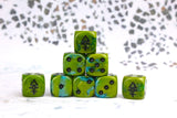 Reclusive Space Elf Dice - Green