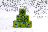 Reclusive Space Elf Dice - Green