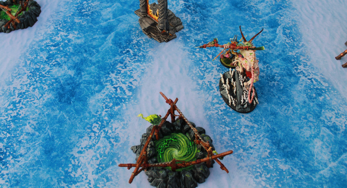 Frozen River - Neoprene Battle Mat with Bag