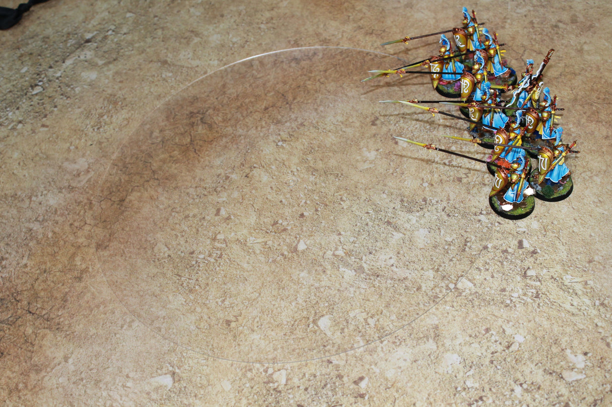 Acrylic Objective Zone Markers - For Use in Conquest (Not Official)