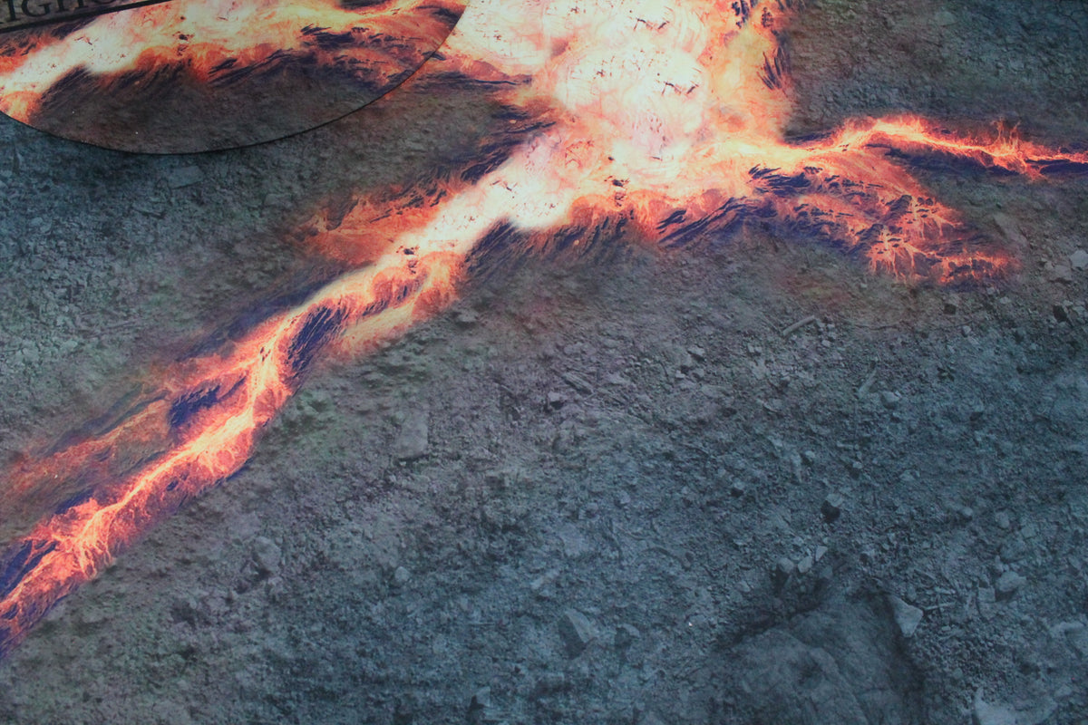 Infernal Steppes - Neoprene Battle Mat with Bag