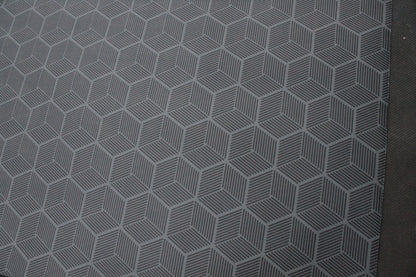 Geometric Pattern Mat 36" x 36" with Bag | Board Game Puzzle Mat