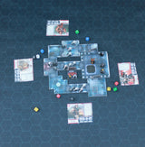 Geometric Pattern Mat 36" x 36" with Bag | Board Game Puzzle Mat