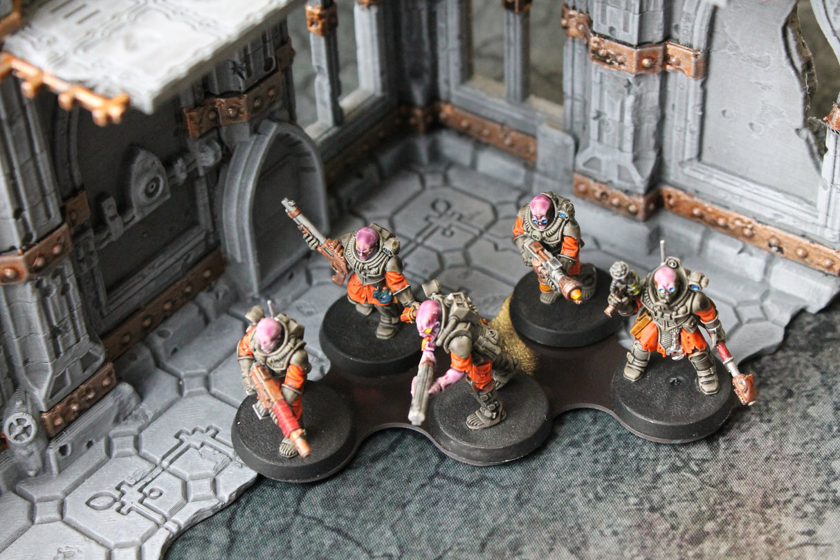 Horde Collection (Set of 5) 25mm Staggered Magnetic Movement Tray