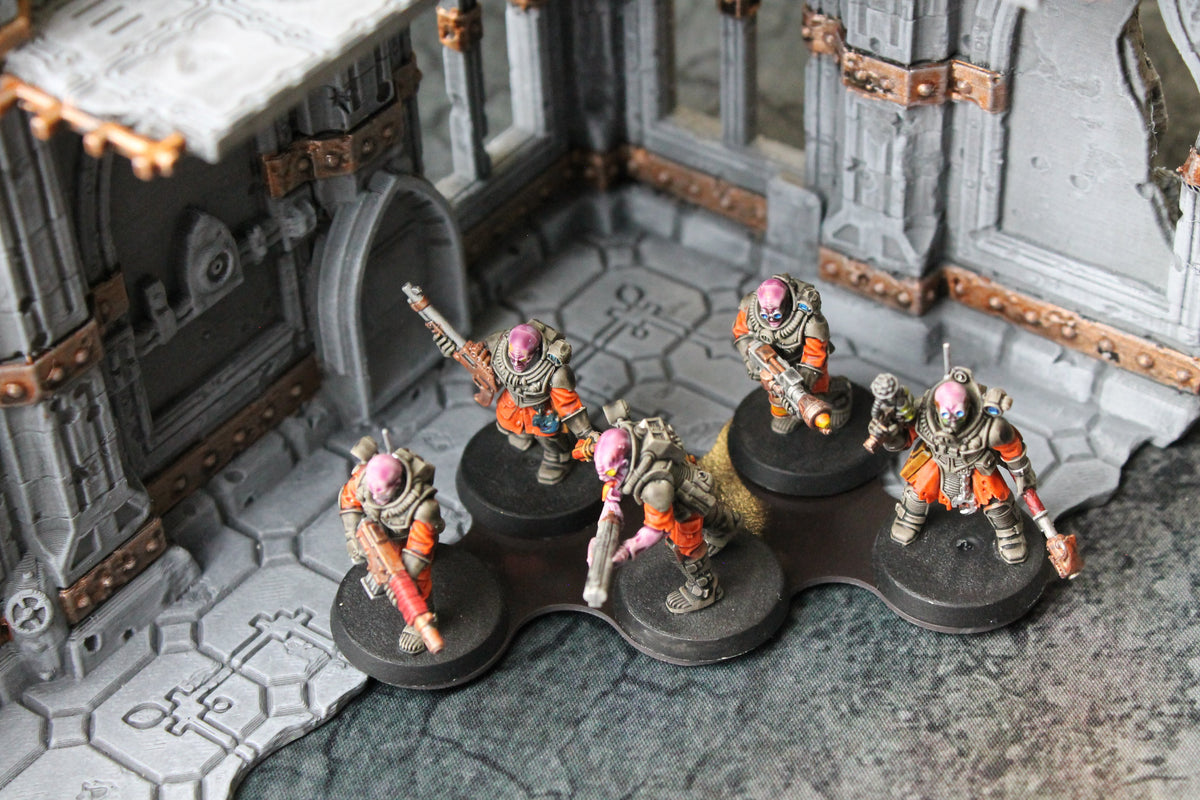 Horde Collection (Set of 5) 25mm Staggered Magnetic Movement Tray