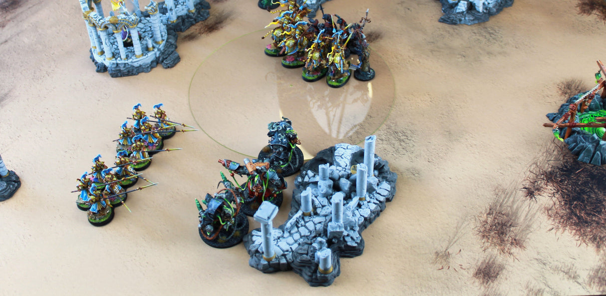 Sandy Dunes - Neoprene Battle Mat with Bag