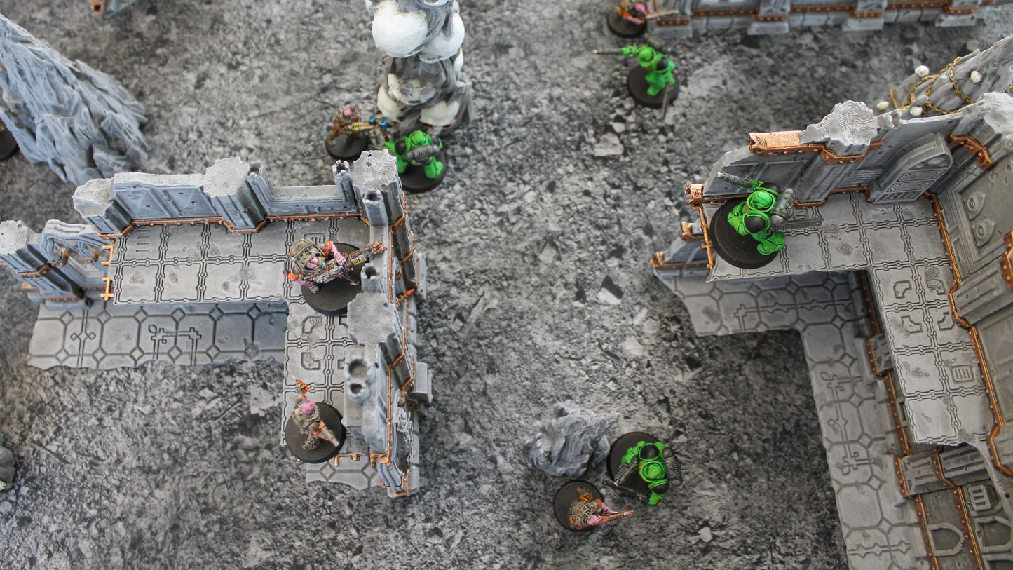 Urban Ruins - Neoprene Battle Mat with Bag