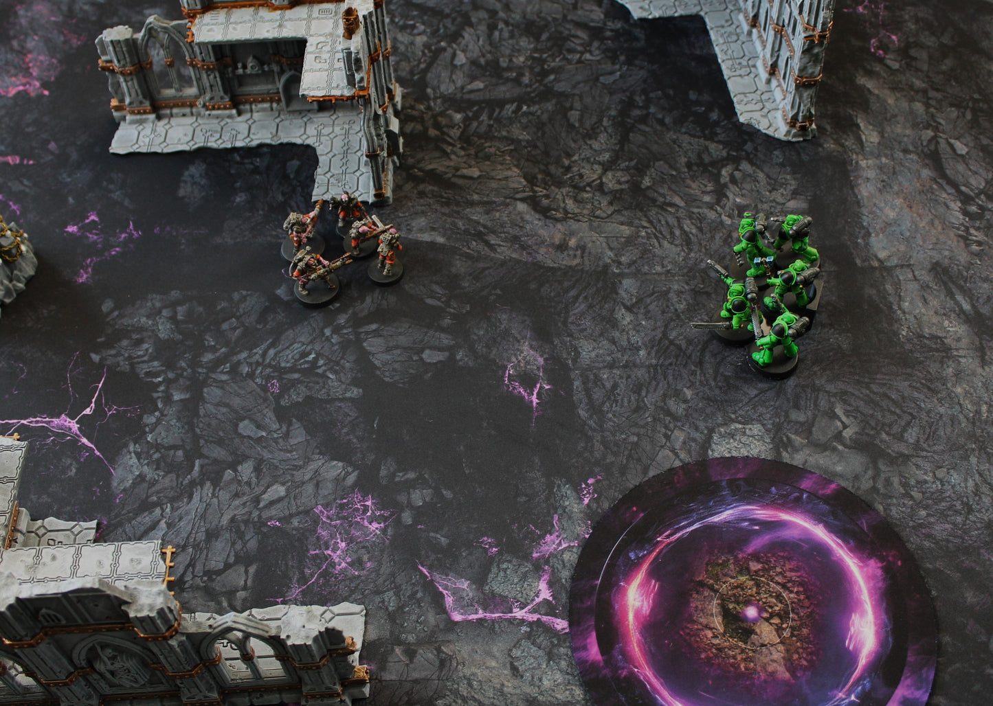 Tainted Cavern - Neoprene Battle Mat with Bag