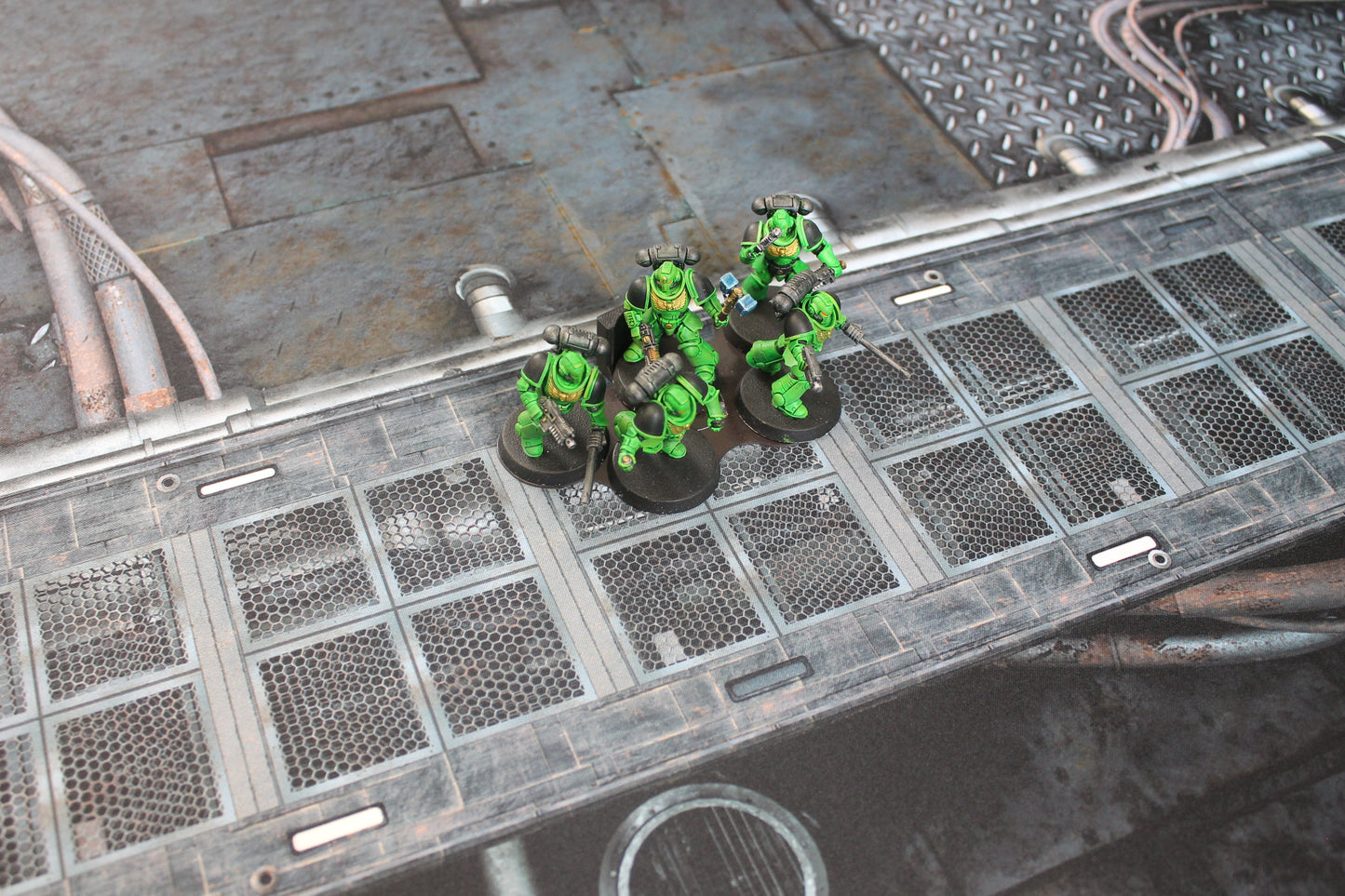 Grimdark Station - Neoprene Battle Mat with Bag