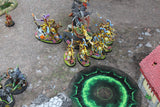 Warhammer 40k and AoS4 Neoprene Objective Markers - Green and Flaming Portal