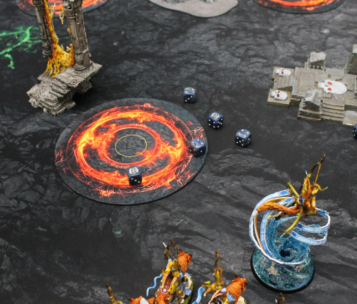 Blighted Cavern - Neoprene Battle Mat with Bag