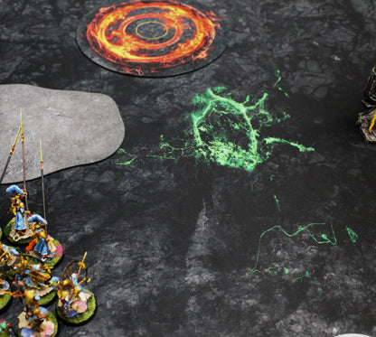 Blighted Cavern - Neoprene Battle Mat with Bag