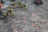 Lava Flows - Neoprene Battle Mat with Bag