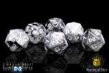 Infinity: N4 Marbled W/ White - Official Dice Set