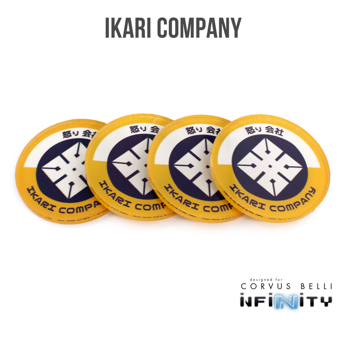 Infinity Faction Command Tokens