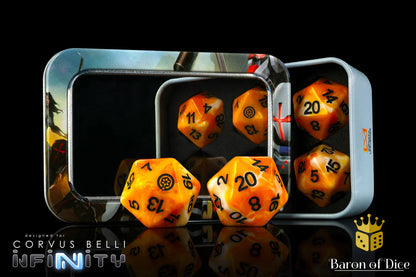 INFINITY: INVINCIBLE ARMY, DICE SET