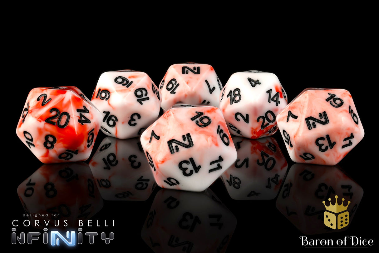 Infinity: N4 Bloody Intent - Official Dice Set