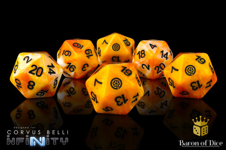 Infinity: Invincible Army - Official Dice Set