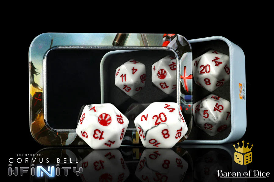 INFINITY: JAPANESE SECESSIONIST ARMY [Old Symbol], DICE SET