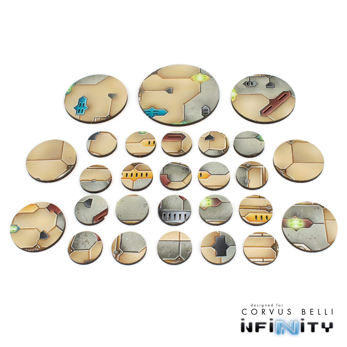 Alcazaba Karmia MDF Base Set