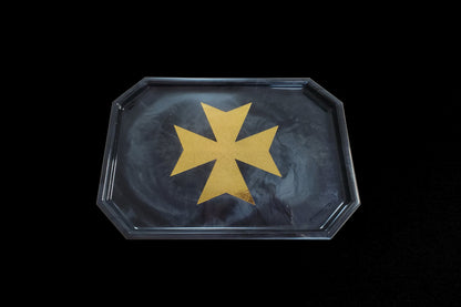 Hand-Cast Resin Dice Trays