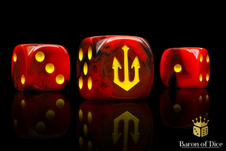 Kings of War: Forces of the Abyss - Official Dice Set