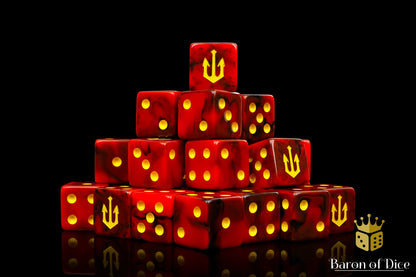Kings of War: Forces of the Abyss - Official Dice Set