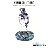 Infinity 3D Markers: Kunai Solutions Ninja (25mm Camo -6)