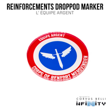 Reinforcements DropPod Marker (L’ Équipe Argent)