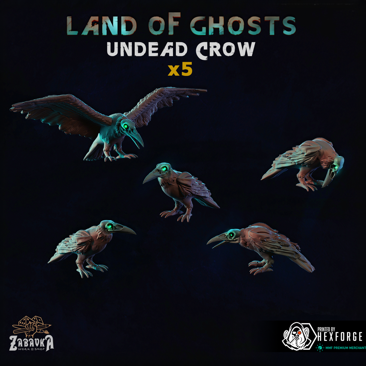 Land of Ghosts - Skulls and Crows
