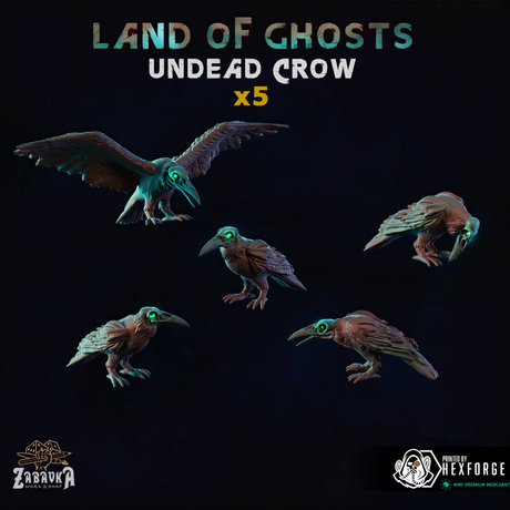 Land of Ghosts - Skulls and Crows
