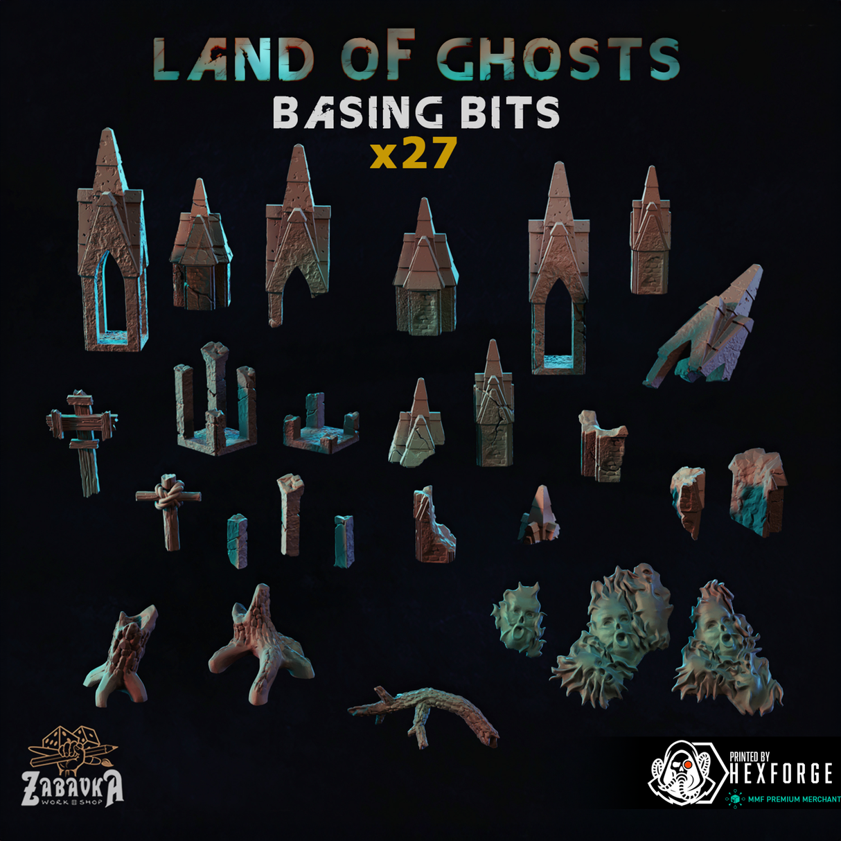Land of Ghosts - Basing Bits