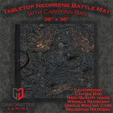 Lava Flows - Neoprene Battle Mat with Bag