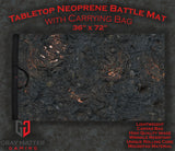 Lava Flows - Neoprene Battle Mat with Bag