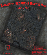 Lava Flows - Neoprene Battle Mat with Bag